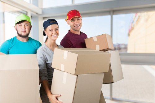 Final terms and conditions page for a UK moving service
