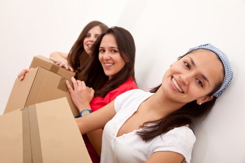 Office relocation support from removal companies in Vauxhall