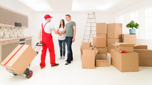 Local man and van in Vauxhall handling boxes and furniture for a small relocation