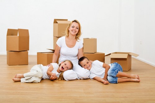 Office movers handling packing and transport for a Vauxhall business relocation