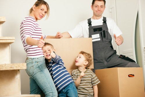 Risk assessment being carried out before a move
